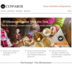Besondere Konzepte: Cuppabox Tee-Abo [Anzeige]