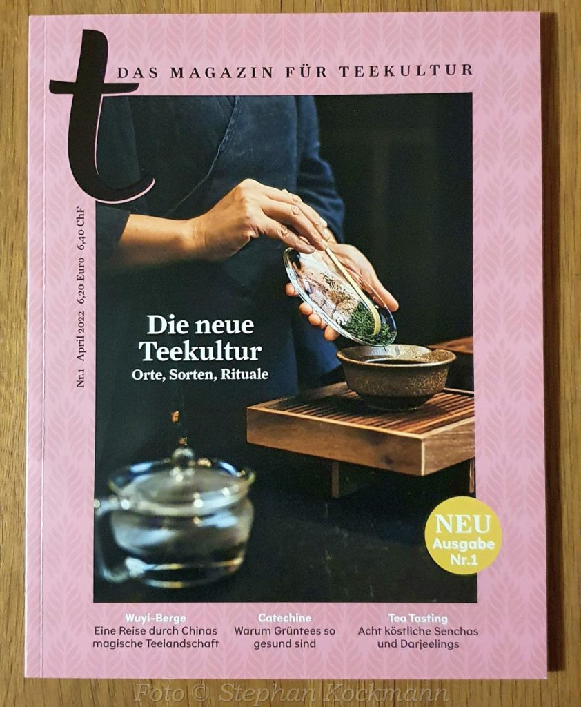 Tee-Zeitrschrift: t - Das Magazin für Teekultur