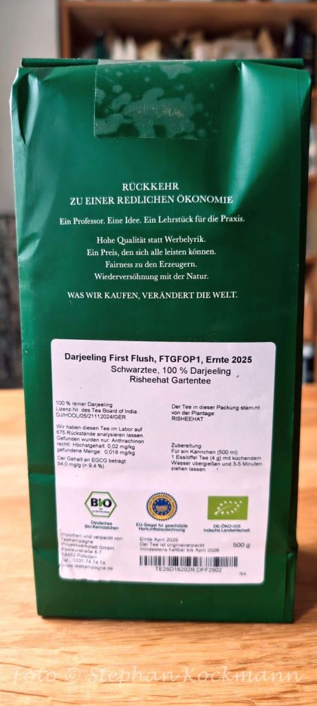 Teekampagne - neues Verpackungsdesign 2025