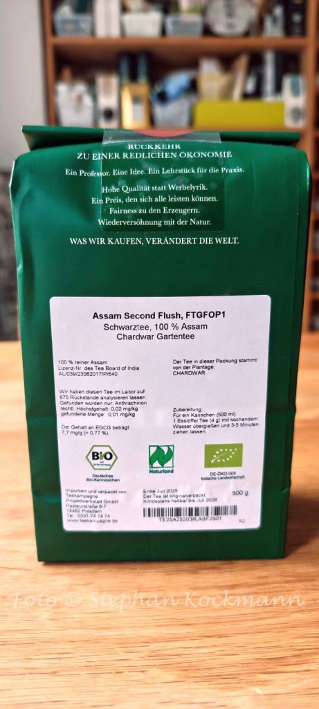 Teekampagne - neues Verpackungsdesign 2025