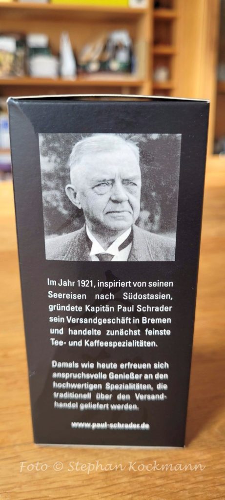 Darjeeling-Tee von Paul Schrader